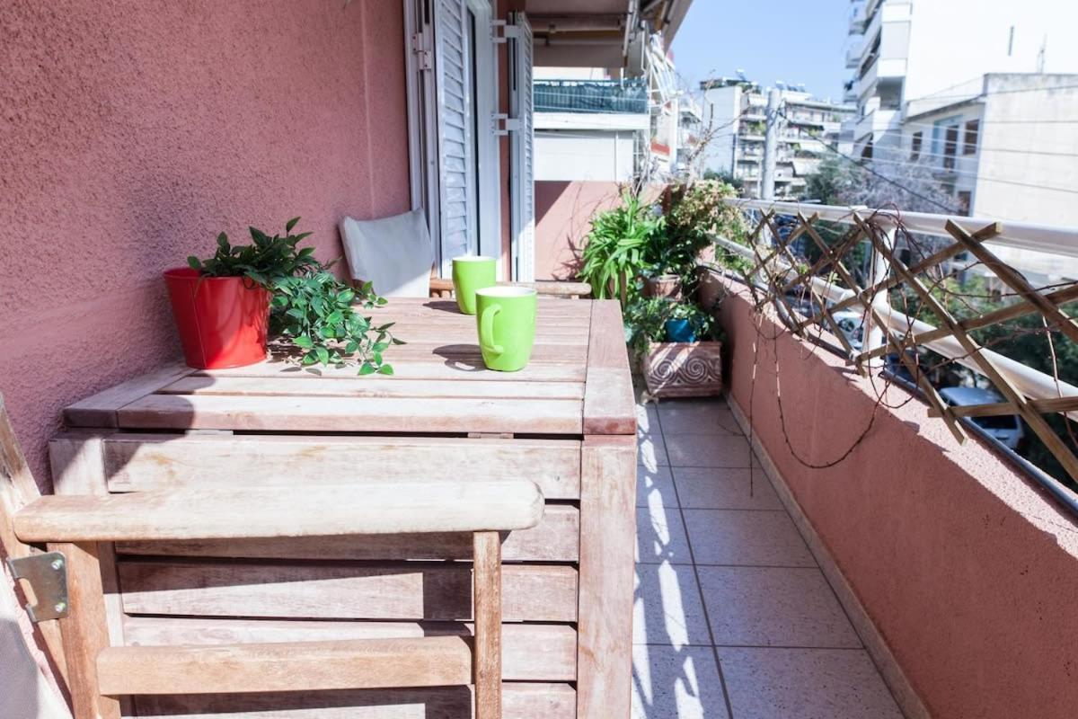 Classical Beauty 3Bd Apt In Peacefull Nea Filothei Atenas Exterior foto