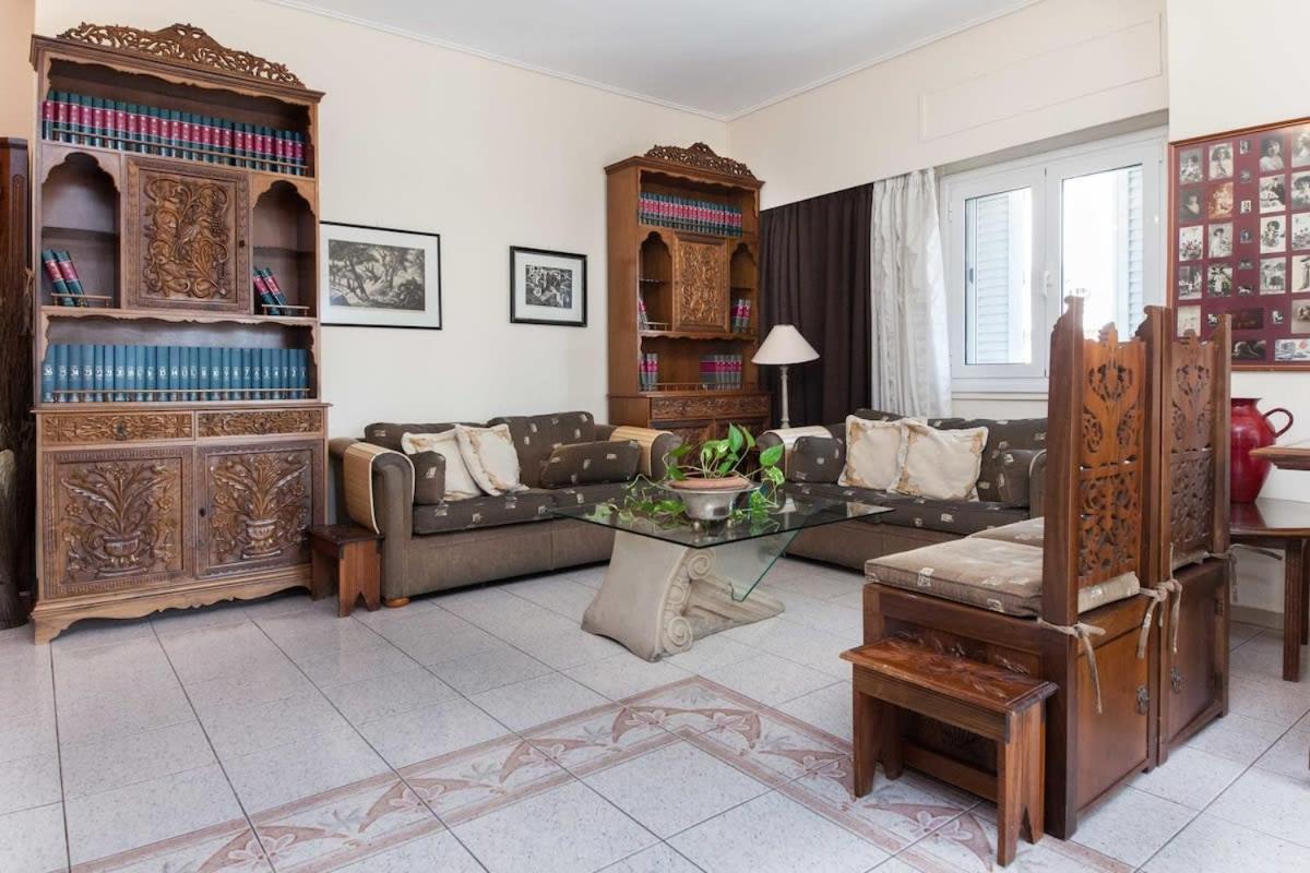 Classical Beauty 3Bd Apt In Peacefull Nea Filothei Atenas Exterior foto